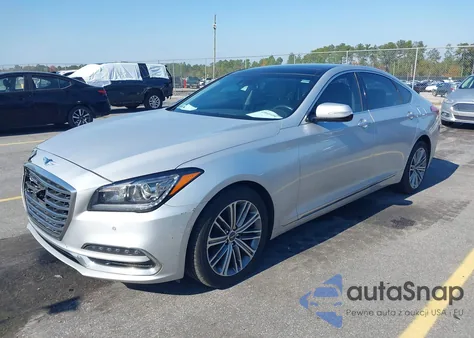 2018 Genesis G80 3.8 из США, поврежденный, VIN KMHGN4JE4JU230664